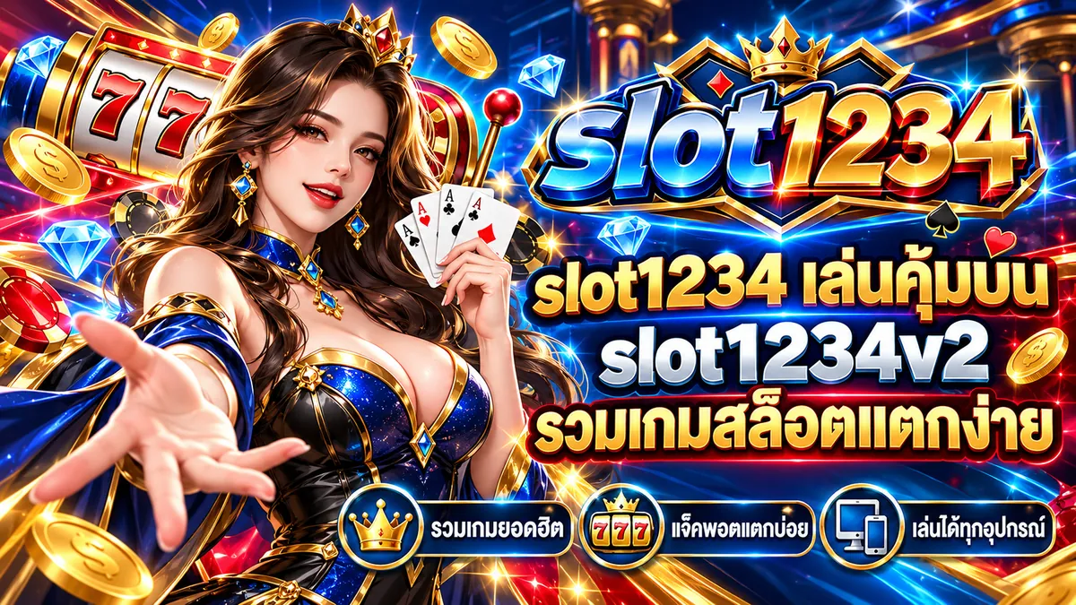 slot1234 เล่นคุ้มบน slot1234v2 รวมเกมสล็อตแตกง่าย